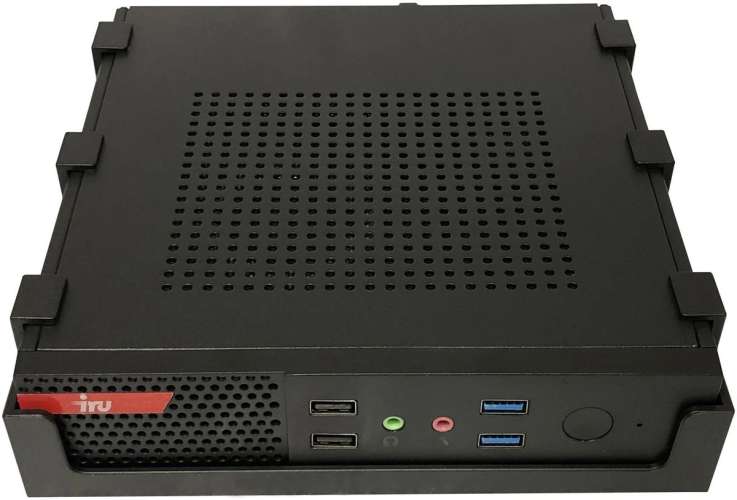 Неттоп iRU Tactio 310H6ATF Intel Core i5 12400,  DDR4 32ГБ, 1ТБ(SSD),  Intel UHD Graphics 730,  FreeDOS,  черный [2098550]